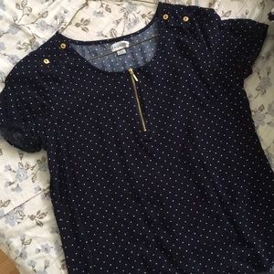 Short sleeve blouse